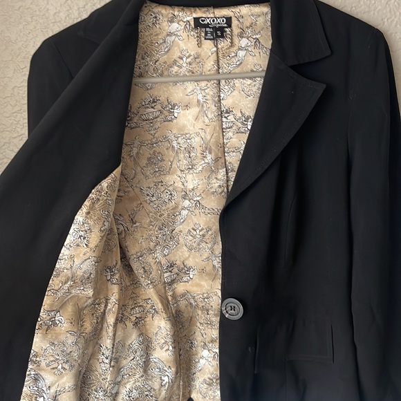 XOXO Signature Black Blazer Suit Jacket - Picture 5 of 6